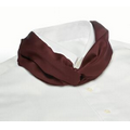 Maroon Banded Knot Scarf